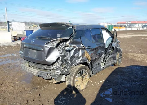 2019 Nissan Kicks Sv z USA, uszkodzony, nr VIN 3N1CP5CU4KL510218